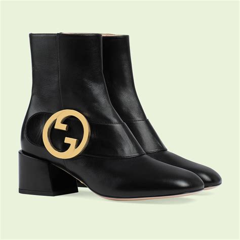 gucci blondie ankle boot|Gucci Boots for Women .